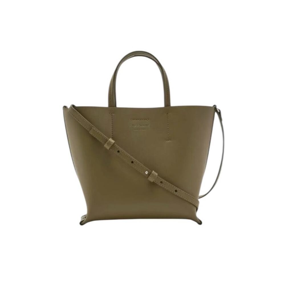 SOLD SOLD The Luxe Italian Leather Crossbody in‎ Beech Green